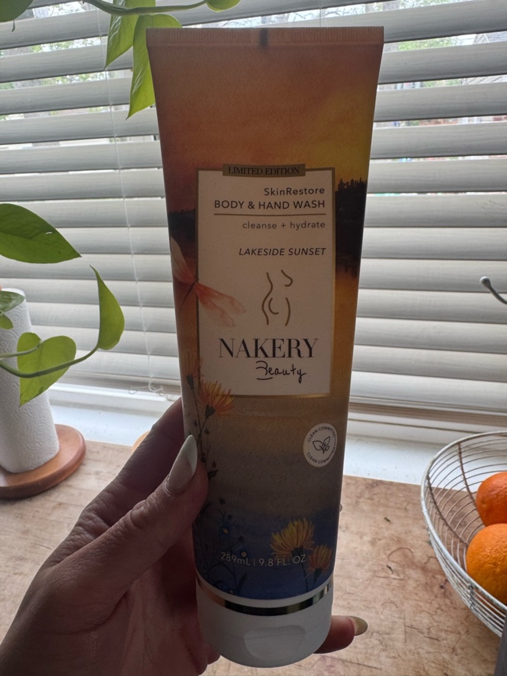 Nakery Beauty Lakeside Sunset SkinRestore Body + Hand Wash